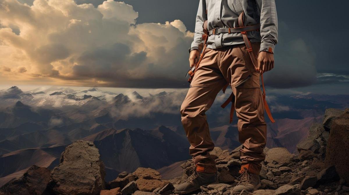 Men's zip-off hiking trousers
